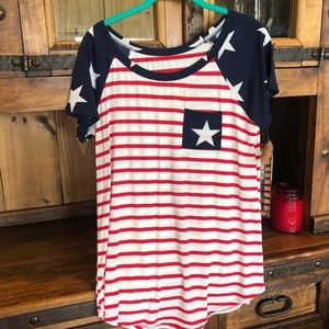 American Flag T-shirt